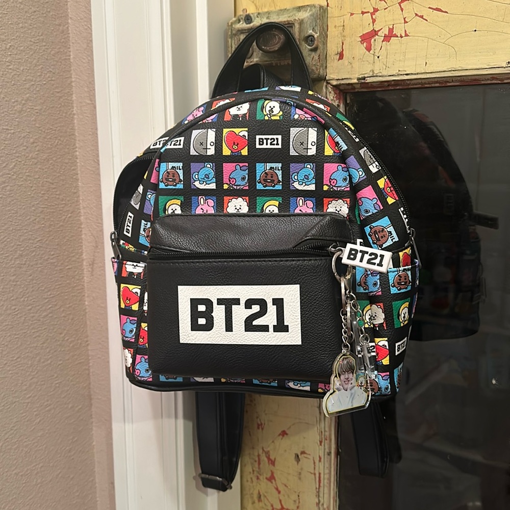 BTS mini backpack like new